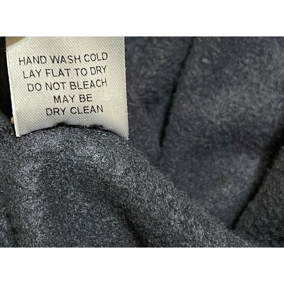 Capote Turtleneck Tunic Top Slate Blue Size S Small Oversized Lauren - Picture 7 of 7